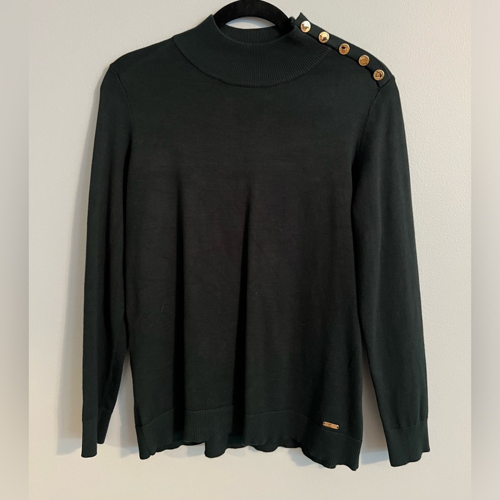 Calvin Klein dark green sweater